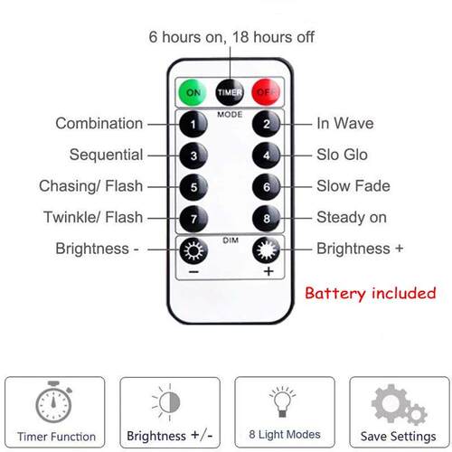 USB Plug LED Lights Garland Remote Control Garland Christmas