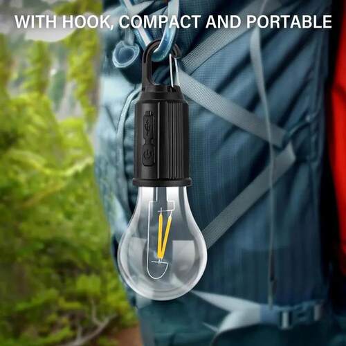 Outdoor USB Rechargeable LED Lamp Bulbs High Brightness Emer