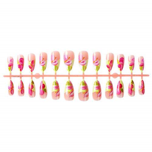 Apricots wear caps and fake fingernails and decorate nails w