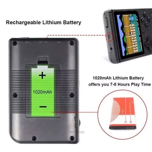 2.4Inch Retro Portable  Handheld Game Player 8 Bit Video Gam