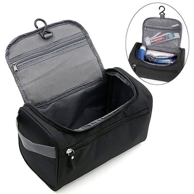 Storage Travel Wash Pouch Zipper Man Women Waterproof Makeup