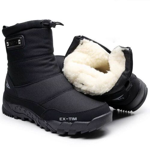Warm Winter Plush Snow Boots Men Women Outdoor Winter Boots