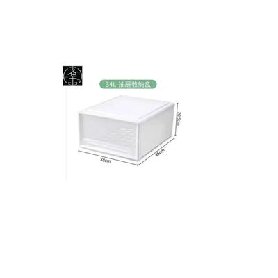 Clothes locker plastic drawer transparent chest drawer
