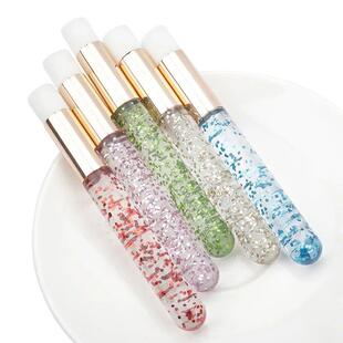 5 Pcs Crystal Rod False Lash Cleaning Brush Eyelash Extensio