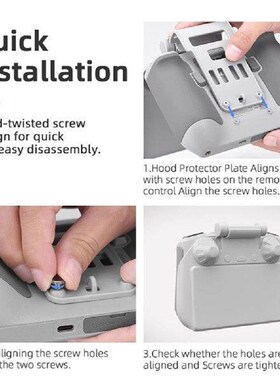 2 in 1 Remote Controller Sun Hood Sunshade Screen Protector