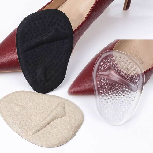 2Pair Silicone Metatarsal Pads for Shoes Non-Slip Self-Adhes
