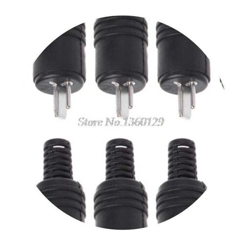 10 Pcs ABS+Metal 2 Pin DIN Speaker Plug 2-Pin Plug Hifi Loud