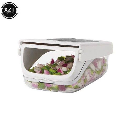 Manual Vegetable Fruit Slicer Chopper Presser Cut Onion