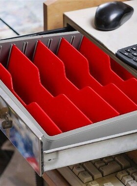 Register Holder Storage Stand Box Drawer Plastic Accessory