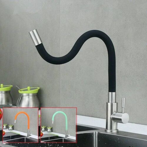 Colorful Tube Silicone Kitchen Sink Faucet Universal Single