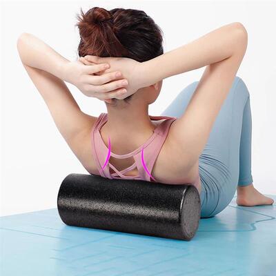 12+Inch+Solid+Core+Back+Foam+Roller+Foam+Massage+Roller+Deep