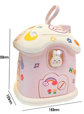 Kids Creative DIY Money Banking Toys Piggy Bank Money Saving