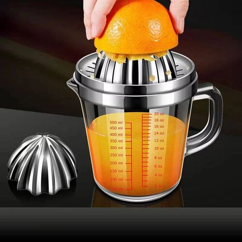 Metal Lemon Lime Squeezer Stainless Steel Manual Citrus Pres