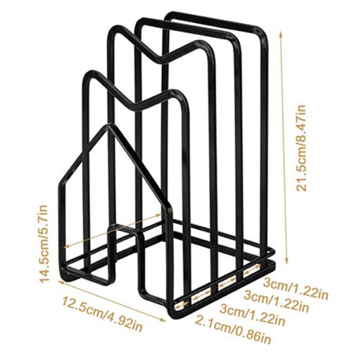 Cutting Board Rack Chopping Board Organizer Stand Holder