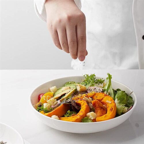 Pasta Serving Bowls Salad Soup Plates Porcelain Pastes