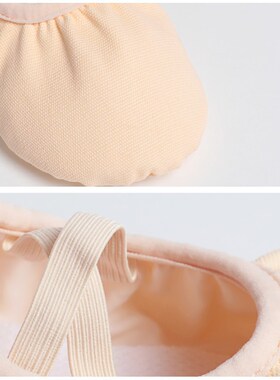 New.Girls Ballet Shoes Canvas Soft Sole Ballet Dance Slipper