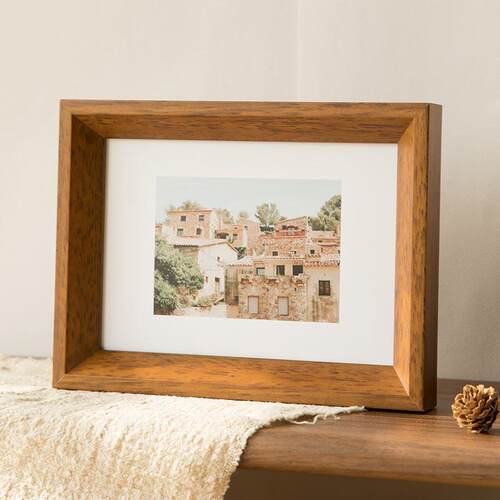 Nordic simple wooden photo frame square picture frames 相框
