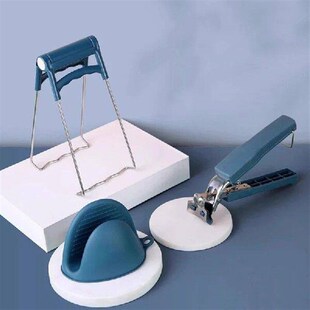 1pcs Anti-Scalding Dish Plate Gripper Clips Tongs Clamp