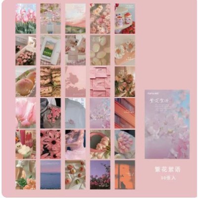 Postcard birthday decoration thank you card greeting card