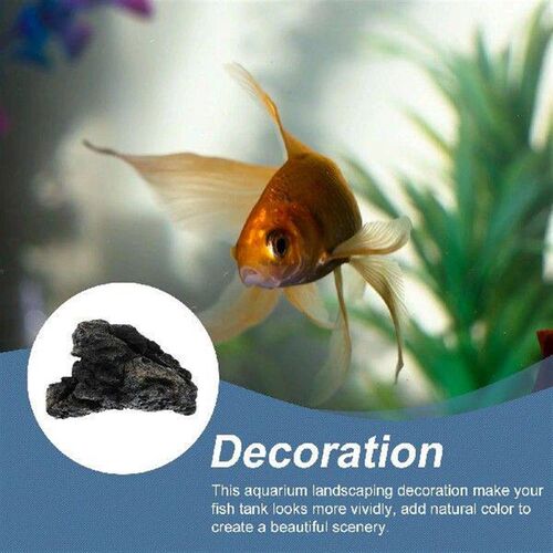 Aquarium Stone Ornaments Simulation View Rocks Realistic