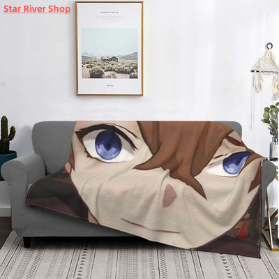 Childe Genshin Impact Blanket Flannel Ajax Autumn Anime Brea
