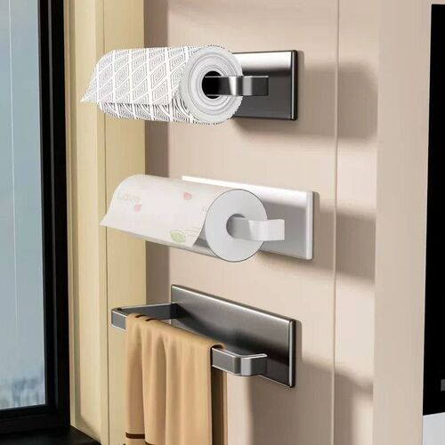 Kitchen paper holder, wall-mounted refrigerator magnetic pap