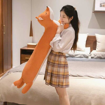Bonito Dachshund Dog Hug Strip Pillow, bichos de pelcia, F
