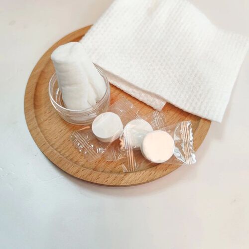 50PCS Compressed Towel Disposable Coin Tissue Travel Portabl