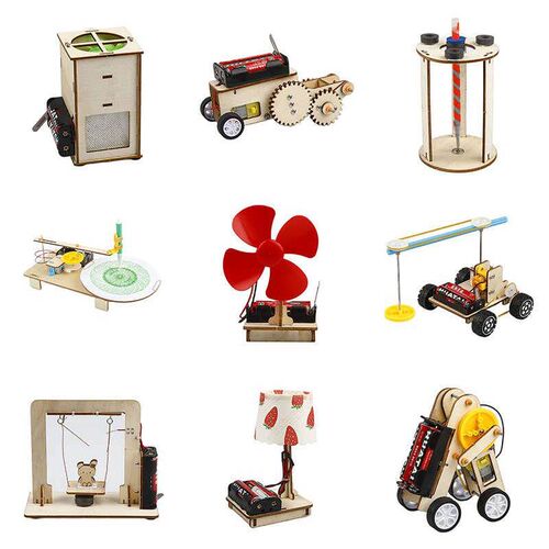 Toys for children robot science Creative Inventions Motor Ab