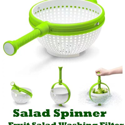 Salad Spinner Fruit Salad Washing Filter Vegetable Washer