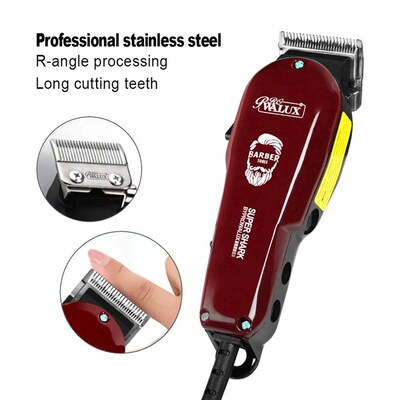 Hair Cutter Machine 10W Powerful Corded Clipper Kit with Adj