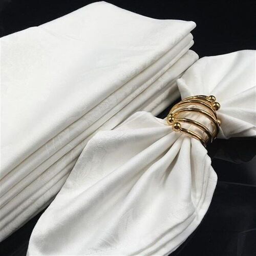 white rectangular table cloth hotel rag fresh napkin cloth
