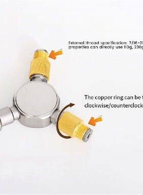 Gas Tank Distributor For  Converts 1 Tank To 2 Interfaces