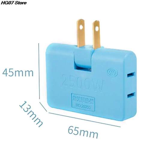 New 1PCS Rotatable Socket Converter 180 Degree Multi Plug Sl