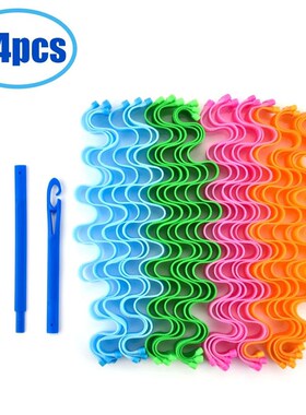 Harmless Soft Hair Curlers Heatless  DIY Magic Wave Curls Ro