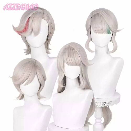 Genshin Impact Fontaine Wig Lynette Cosplay Wig Lyney Cospla