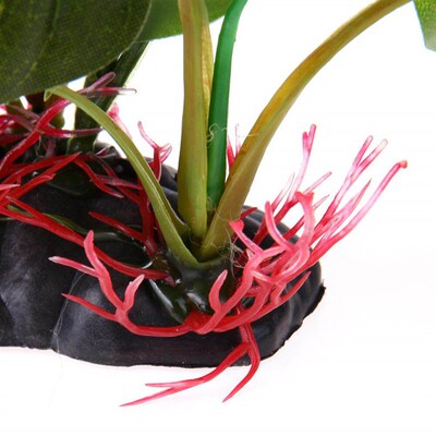 Artificial Underwater Plants Large Leaf Aquatic Plant Aquari