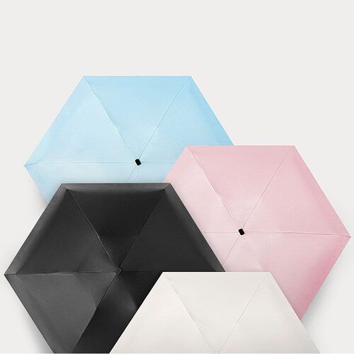 Mini Women Pocket Small Umbrella Anti UV Paraguas Sun Umbrel