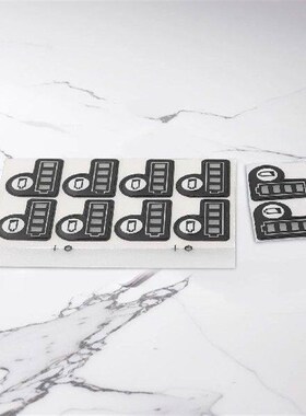 Batteries Identification Replacement Labels Package
