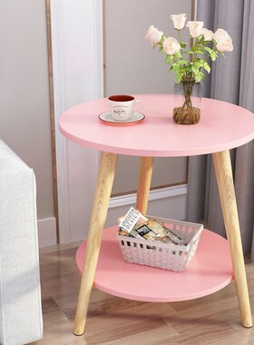 Tea table bedside table sofa side table small round table