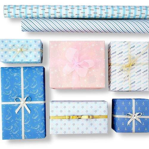 Gift wrapping paper large size gift box diy packing paper