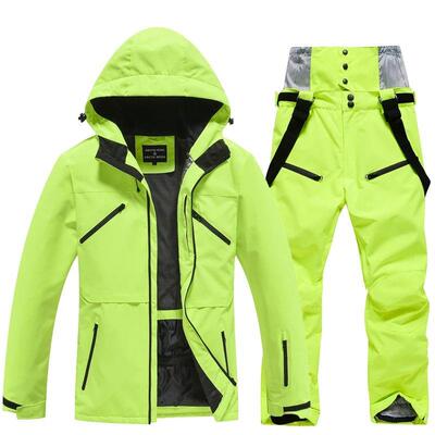 Waterproof Snow Suit for Men and Women, Windproof Costumes,