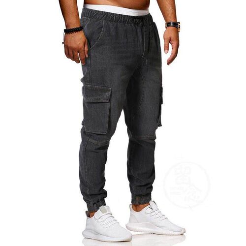 ~Mens jeans work dress Leggings autumn and winter casual lo