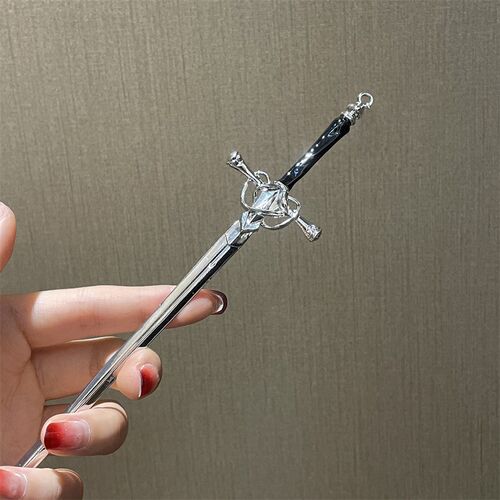 2023 Punk Metal Sword Hairpin Chinese Simple Hair s for Wome