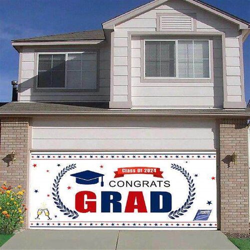 Graduation Season Garage Background Cloth Decoration Large