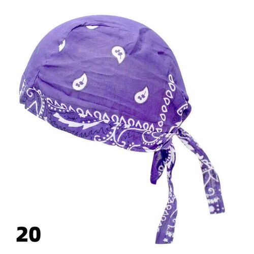 Fashion Pirate Cap Men Cotton Printed Sun Protection Cycling