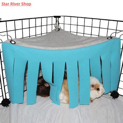 Soft Guinea Pig House Bed Cage For Hamster Mini Animal Mice