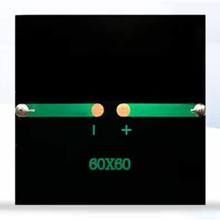 Mini Polycrystaline Silicon Solar Panel 5.5V 80MA for Chargi