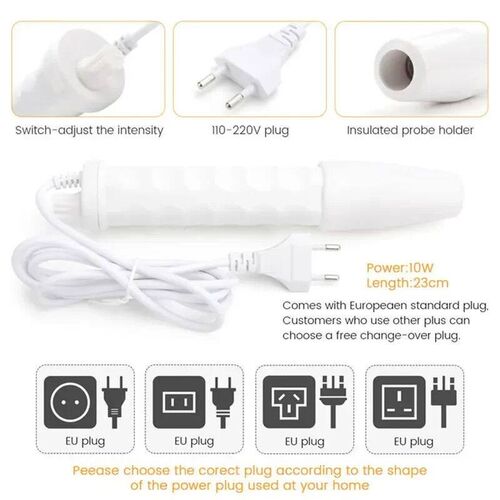 Hgh Frequency Facal Machne 4 n 1 Handheld Electrc For Face S