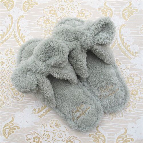 2025 Couple Maomao Home Floor Super Fleece Slippers